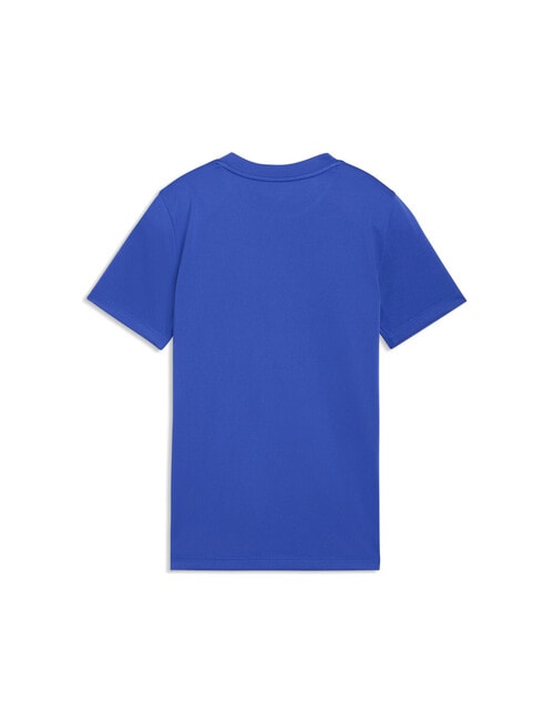Puma Essentials Cat Logo Short Sleeve Tee, Sapphire product photo View 03 L