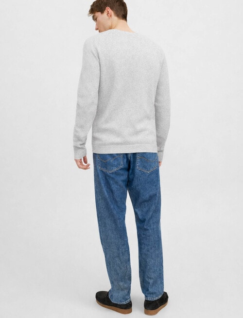 Jack & Jones Norrebro Crew Knit, Sea Salt product photo View 03 L