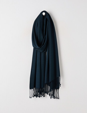 Boston + Bailey Classic Scarf, Teal product photo