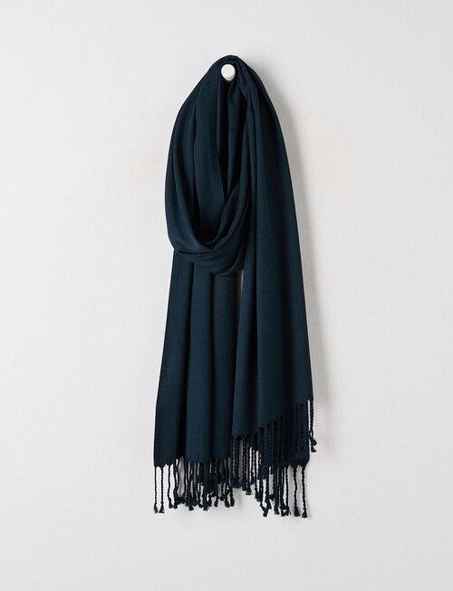 Boston + Bailey Classic Scarf, Teal product photo