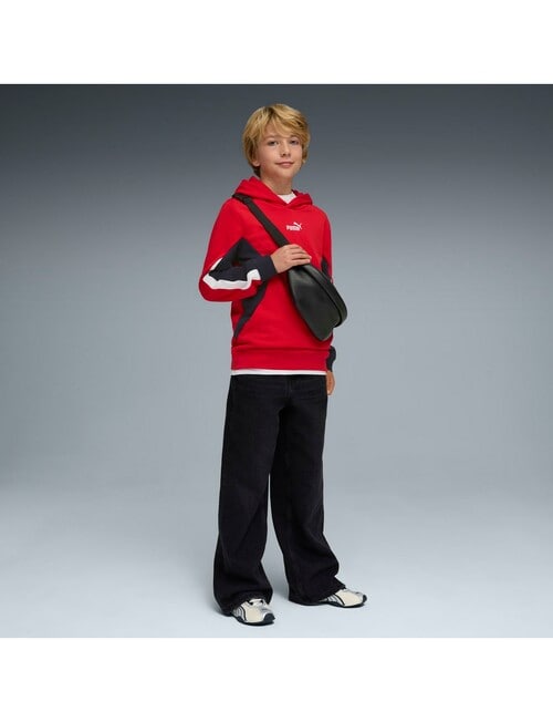 Puma Block Hoodie, Red product photo