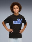 Puma Logo Lab Logo Short Sleeve Tee, Black product photo