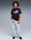 Puma Logo Lab Logo Short Sleeve Tee, Black product photo View 04 S