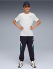 Puma Block Trackpant, Navy product photo View 03 S
