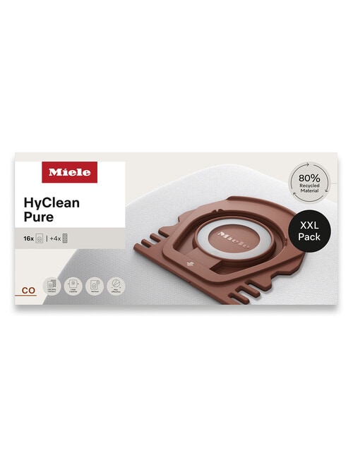 Miele S1 TU XXL Hyclean Vacuum Bags, 16-Pack product photo