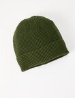 Gasoline Waffle Beanie, Khaki product photo