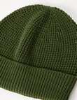 Gasoline Waffle Beanie, Khaki product photo View 02 S
