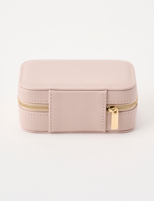 Boston + Bailey Small Rectangle Jewellery Box, Blush product photo View 02 L