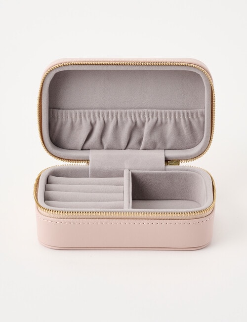 Boston + Bailey Small Rectangle Jewellery Box, Blush product photo View 04 L