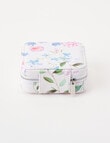 Boston + Bailey Square Floral Jewellery Box, White Floral product photo View 02 S