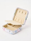 Boston + Bailey Square Floral Jewellery Box, White Floral product photo View 03 S
