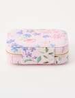 Boston + Bailey Large Floral Jewellery Box, Pink Floral product photo View 02 S