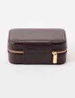 Boston + Bailey Small Rectangle Jewellery Box, Chocolate product photo View 02 S