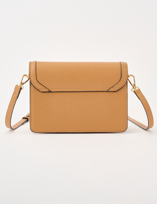 Boston + Bailey Flap Crossbody Bag, Tan product photo View 02 L