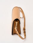 Boston + Bailey Flap Crossbody Bag, Tan product photo View 04 S