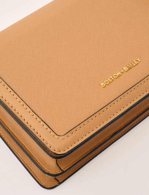 Boston + Bailey Flap Crossbody Bag, Tan product photo View 05 L