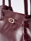 Whistle Slouch Tote Bag, Espresso product photo View 06 S