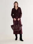 Whistle Slouch Tote Bag, Espresso product photo View 08 S