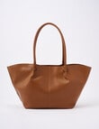 Whistle Slouch Tote Bag, Brown product photo View 03 S