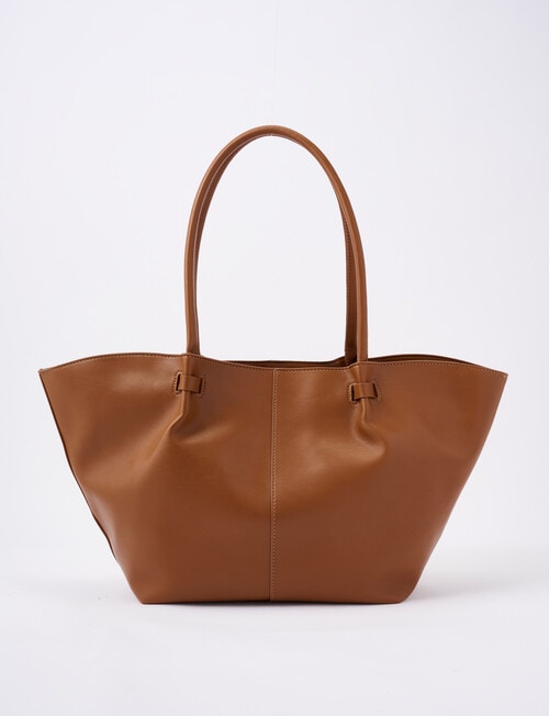 Whistle Slouch Tote Bag, Brown product photo View 03 L
