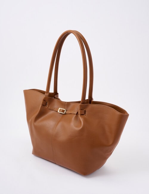 Whistle Slouch Tote Bag, Brown product photo View 04 L