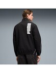 Puma Relaxed Woven Sport Jacket, Black product photo View 02 S