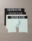 Calvin Klein Intense Power Micro Trunk, 3-Pack, Black, Glacier Mist & Moon Mist product photo