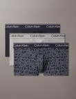 Calvin Klein Micro Stretch Low Rise Trunk, 3-Pack, Shoreline product photo