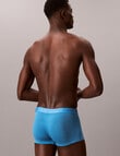 Calvin Klein Low Rise Trunk, 3-Pack, Speakeasy, Cendre Blue & Black product photo View 03 S