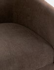 LUCA Furniture Parla Fabric Chair, Brown product photo View 06 S