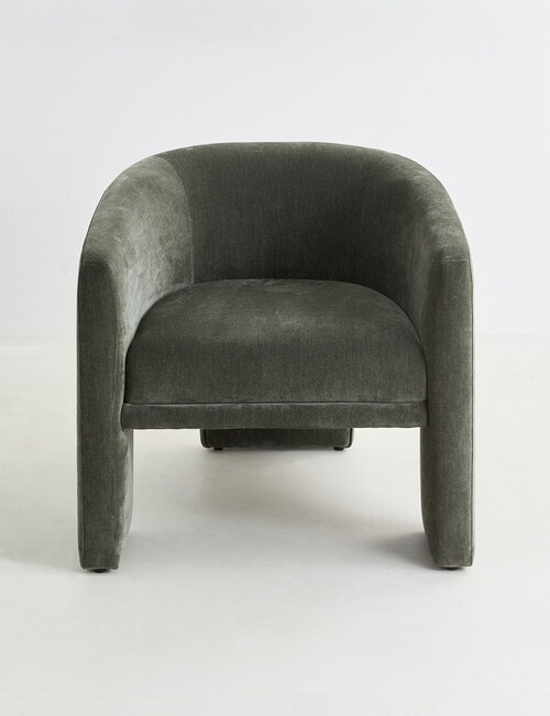 LUCA Furniture Parla Fabric Chair, Moss product photo View 02 L