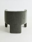 LUCA Furniture Parla Fabric Chair, Moss product photo View 03 S