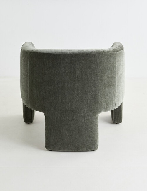 LUCA Furniture Parla Fabric Chair, Moss product photo View 03 L