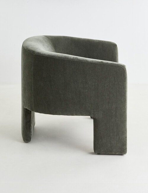 LUCA Furniture Parla Fabric Chair, Moss product photo View 04 L