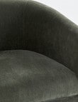 LUCA Furniture Parla Fabric Chair, Moss product photo View 06 S