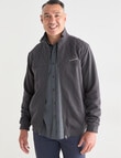 Logan Heath Fleece Sweatshirt, Charcoal product photo View 05 S