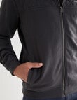 Logan Heath Fleece Sweatshirt, Charcoal product photo View 06 S