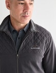 Logan Heath Fleece Sweatshirt, Charcoal product photo View 07 S