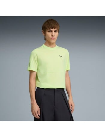 Puma Tad Big Logo Tee, Light Lime product photo