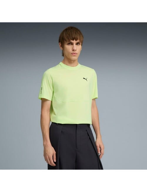 Puma Tad Big Logo Tee, Light Lime product photo