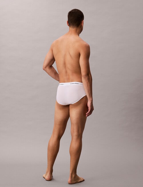 Calvin Klein Cotton Stretch Brief, 3-Pack, White product photo View 03 L