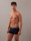 Calvin Klein Icon Cotton Stretch Trunk, 7-Pack, Black Mix product photo View 02 S