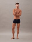 Calvin Klein Icon Cotton Stretch Trunk, 7-Pack, Black Mix product photo View 04 S