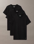 Calvin Klein Classic C-Neck Tee, 3-Pack, Black product photo
