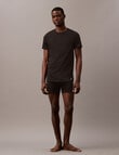 Calvin Klein Classic C-Neck Tee, 3-Pack, Black product photo View 02 S