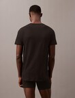 Calvin Klein Classic C-Neck Tee, 3-Pack, Black product photo View 03 S