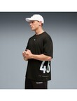 Puma Oversized Graphic Tee, Black product photo View 02 S