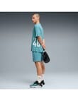 Puma Oversized Graphic Tee, Blue product photo View 03 S