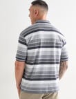 Logan Pearson Short Sleeve Polo Shirt, Navy product photo View 02 S