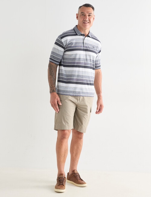 Logan Pearson Short Sleeve Polo Shirt, Navy product photo View 03 L
